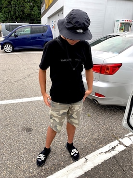 「VOLCOM」｜「アイテム（帽子）」を使った、charさん（レディース・167cm）の秋コーディネート