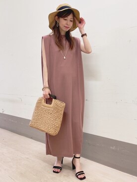 kanamiさん（レディース・160cm）の夏コーディネート