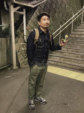 スギタさん（メンズ・170cm）の春コーディネート