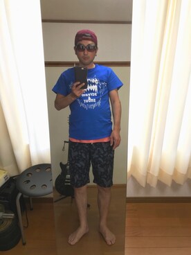 「BACK NUMBER（バックナンバー）のアイテム（タンクトップ）」を使った、kenさん（メンズ・173cm）の夏コーディネート