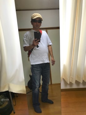 「elope（イロープ）のアイテム」を使った、kenさん（メンズ・173cm）の夏コーディネート