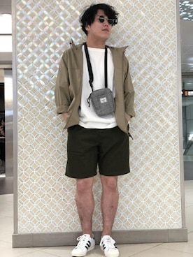 「SHIPS」｜酒井さん（メンズ・174cm）の春コーディネート