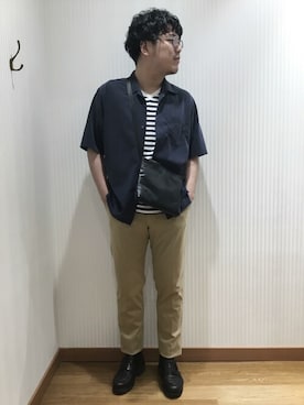 酒井さん（メンズ・174cm）の夏コーディネート