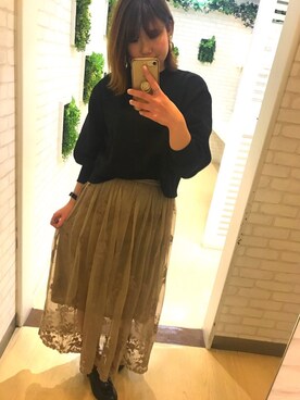 rina❤︎LFさん（レディース・167cm）の冬コーディネート