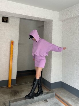 「わんぴ」｜「アイテム（ブーツ）」を使った、MIAKIさん（レディース・164cm）の秋コーディネート