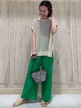 「【全社タグに統合】Relax」｜市川（ichikawa）さん（レディース・158cm）の春コーディネート