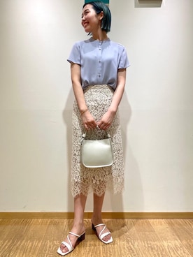 市川(ichikawa)さん(レディース・158cm)の春コーディネート