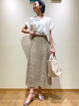 市川（ichikawa）さん（レディース・158cm）の夏コーディネート