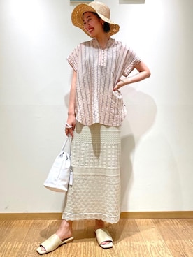 市川(ichikawa)さん(レディース・158cm)の夏コーディネート