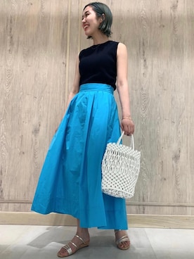 市川（ichikawa）さん（レディース・158cm）の夏コーディネート