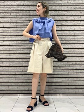 市川（ichikawa）さん（レディース・158cm）の夏コーディネート