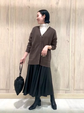 市川(ichikawa)さん(レディース・158cm)の秋コーディネート