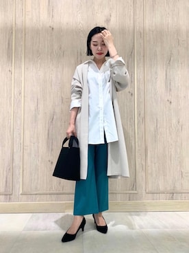 市川（ichikawa）さん（レディース・158cm）の秋コーディネート