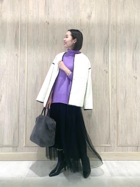 市川(ichikawa)さん(レディース・158cm)の秋コーディネート