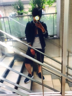 「ライブ」｜「アイテム（ブルゾン）」を使った、しいたけさん（メンズ・172cm）の春コーディネート