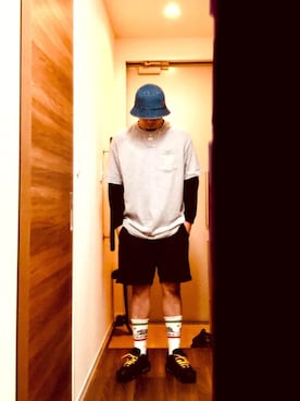 「NO NAME（ノーネーム）のアイテム（トップス）」を使った、ino.shoさん（メンズ・173cm）の春コーディネート