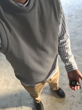 nkさん（メンズ・173cm）の春コーディネート