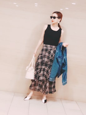 yukikoさん(レディース・162cm)の夏コーディネート