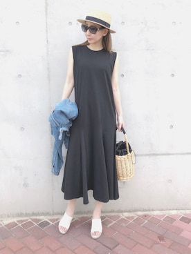 yukikoさん（レディース・162cm）の夏コーディネート