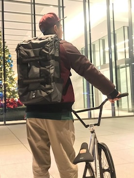 「CHROME（クローム）のアイテム」を使った、CHROME TOKYO BAY HUBさん（メンズ・170cm）の冬コーディネート