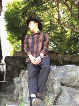 「アイテム（腕時計）」を使った、しょーたさん（メンズ・171cm・20代）の秋コーディネート