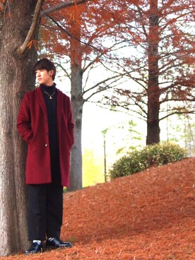 Kubotterさん（メンズ・178cm）の冬コーディネート