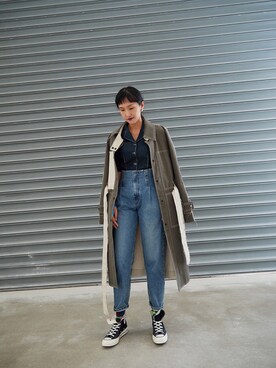 Meredith N KING寜謐謐さんのコーディネート