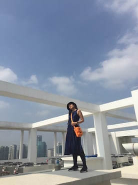 Meredith N KING寜謐謐さんのコーディネート