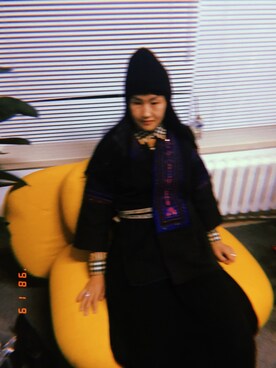 Meredith N KING寜謐謐さんのコーディネート