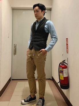 Azuma さん（メンズ・168cm）の冬コーディネート