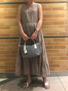 「Roberta Pieri（ロベルタピエリ）のアイテム」を使った、amiさん（レディース・160cm）の夏コーディネート