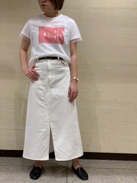 「REKISAMI（レキサミ）のアイテム」を使った、amiさん（レディース・160cm）の夏コーディネート