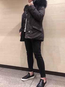 「bajra（バジュラ）のアイテム」を使った、amiさん（レディース・160cm）の秋コーディネート