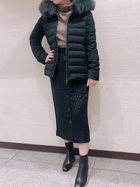 「TATRAS（タトラス）のアイテム（ジャケット/アウター）」を使った、amiさん（レディース・160cm）の秋コーディネート