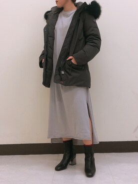 「surt（サート）のアイテム」を使った、amiさん（レディース・160cm）の秋コーディネート