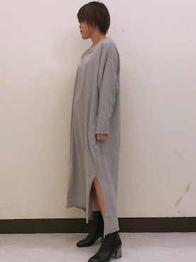 「surt（サート）のアイテム（ワンピース/ドレス）」を使った、amiさん（レディース・160cm）の秋コーディネート
