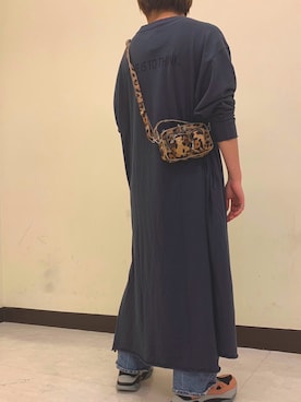 「surt（サート）のアイテム（ワンピース/ドレス）」を使った、amiさん（レディース・160cm）の秋コーディネート