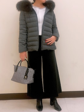 「タトラス別注」｜amiさん（レディース・160cm）の秋コーディネート