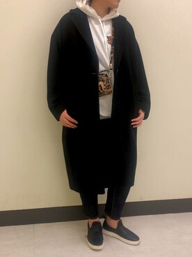 「ビーセカンド(B'2nd)」｜「アイテム（ショルダーバッグ）」を使った、amiさん（レディース・160cm）の冬コーディネート