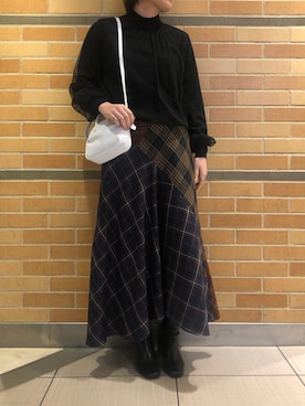 「オードリーアンドジョンワッド」｜amiさん（レディース・160cm）の冬コーディネート