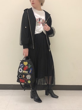「ドロイトベロ」｜amiさん（レディース・160cm）の春コーディネート