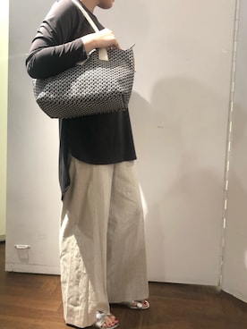 「ビーセカンド(B'2nd)」｜amiさん（レディース・160cm）の夏コーディネート