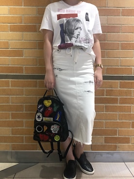 「surt（サート）のアイテム」を使った、amiさん（レディース・160cm）の夏コーディネート