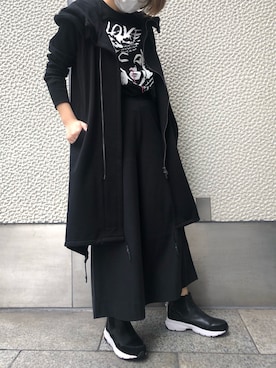 「ビーセカンド(B'2nd)」｜「アイテム（スニーカー）」を使った、amiさん（レディース・160cm）の秋コーディネート
