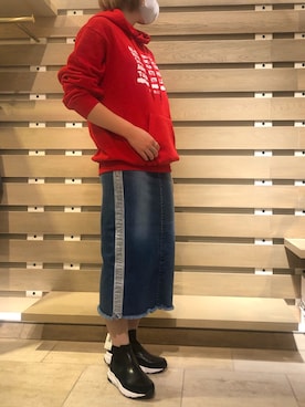 「surt（サート）のアイテム」を使った、amiさん（レディース・160cm）の秋コーディネート