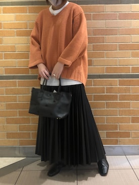 「オードリーアンドジョンワッド」｜amiさん（レディース・160cm）の秋コーディネート