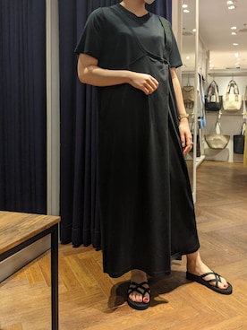 「ビーセカンド(B'2nd)」｜「アイテム（ワンピース/ドレス）」を使った、amiさん（レディース・160cm）の春コーディネート