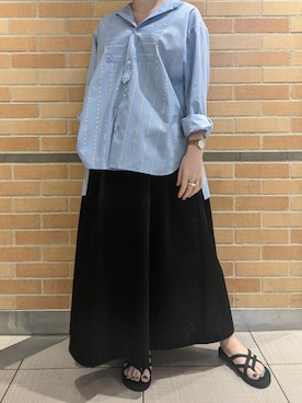 「Uncut Bound（アンカットバウンド）のアイテム」を使った、amiさん（レディース・160cm）の春コーディネート