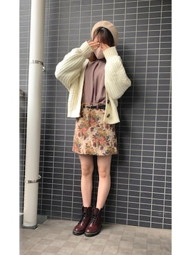 uichan❁⃘*.ﾟさん（レディース・163cm）の秋コーディネート