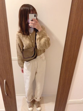 uichan❁⃘*.ﾟさん（レディース・162cm）の春コーディネート